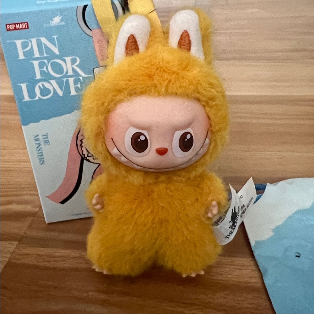 Authentic Labubu “Pin for Love” Y